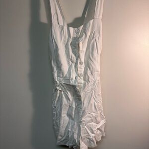 a new day Ivory Elastic Waist Romper